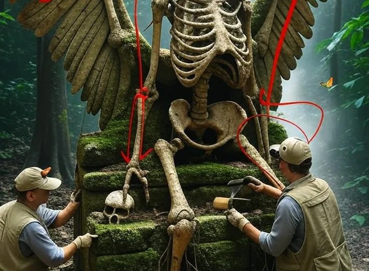 Winged Skeleton Beneath Angkor Wat: Khmer Myth or Hoax?
