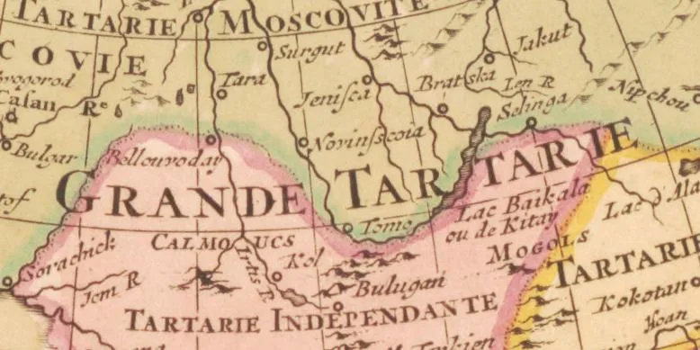 Tracking “Tartary” on Western Maps
