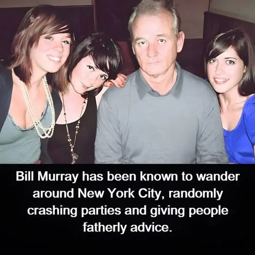 Bill Murray’s Spontaneous Public Appearance: The Viral Photo with Three Women