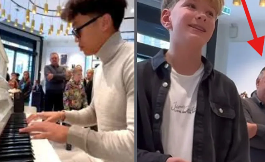 A Heartwarming Piano Moment