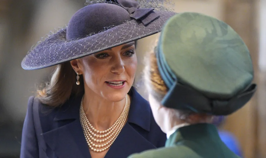 RF.. Princess Anne refuses to kiss Kate Middleton during awkward greeting – here’s why