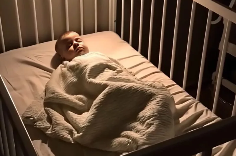 At night, I noticed that my husband was in the room with our one-month-old baby, even though he had just left the house: I went into the nursery and saw something terrifying…