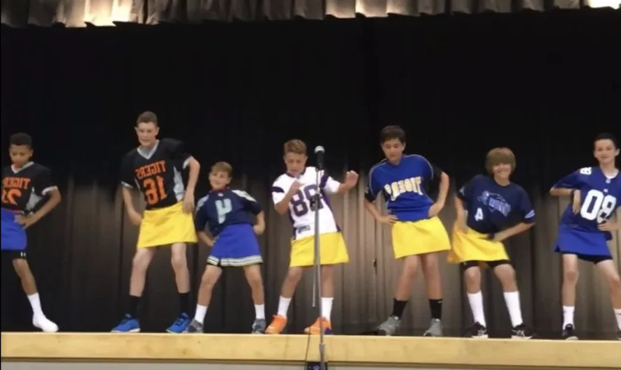“7 Fifth-Grade Boys Take the Stage—What Happens Next Leaves the Entire Room in Shock 😲✨”